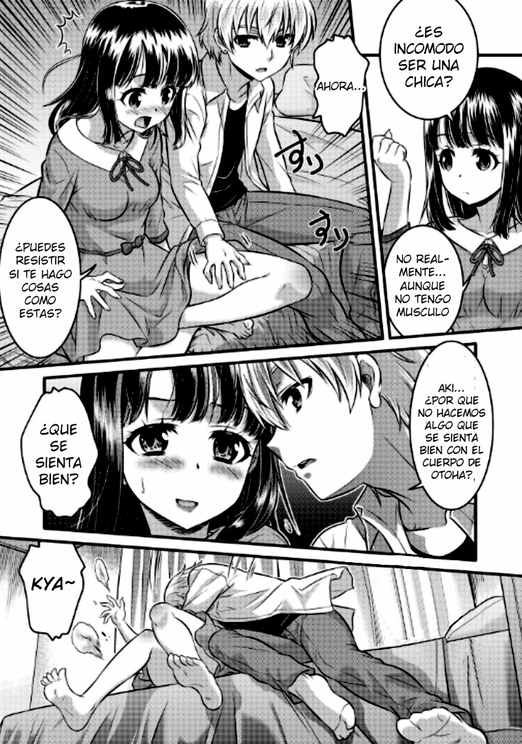 [TSF Mousou Chikusekijo (Kaneko Naoya)] Metamor Coordinate ~Josou Shitara Anoko ni Nacchata Ken~ Ane Hen Classmate Hen [Spanish] [GenderBender Scans] numero di immagine  28