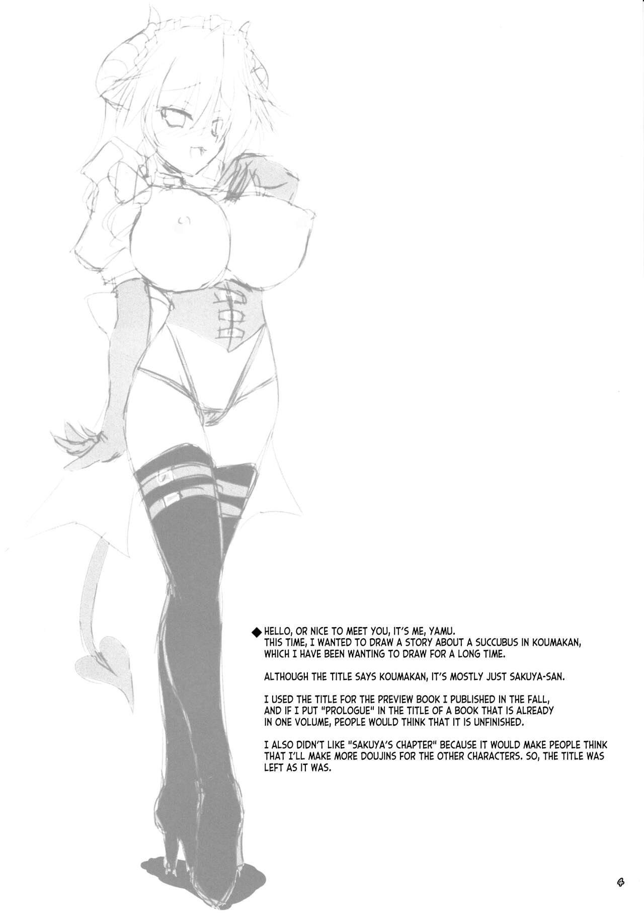 (C101) [Reverse Noise (Yamu)] Succubus Koumakan (Touhou Project) [English] [desudesu] numero di immagine  3