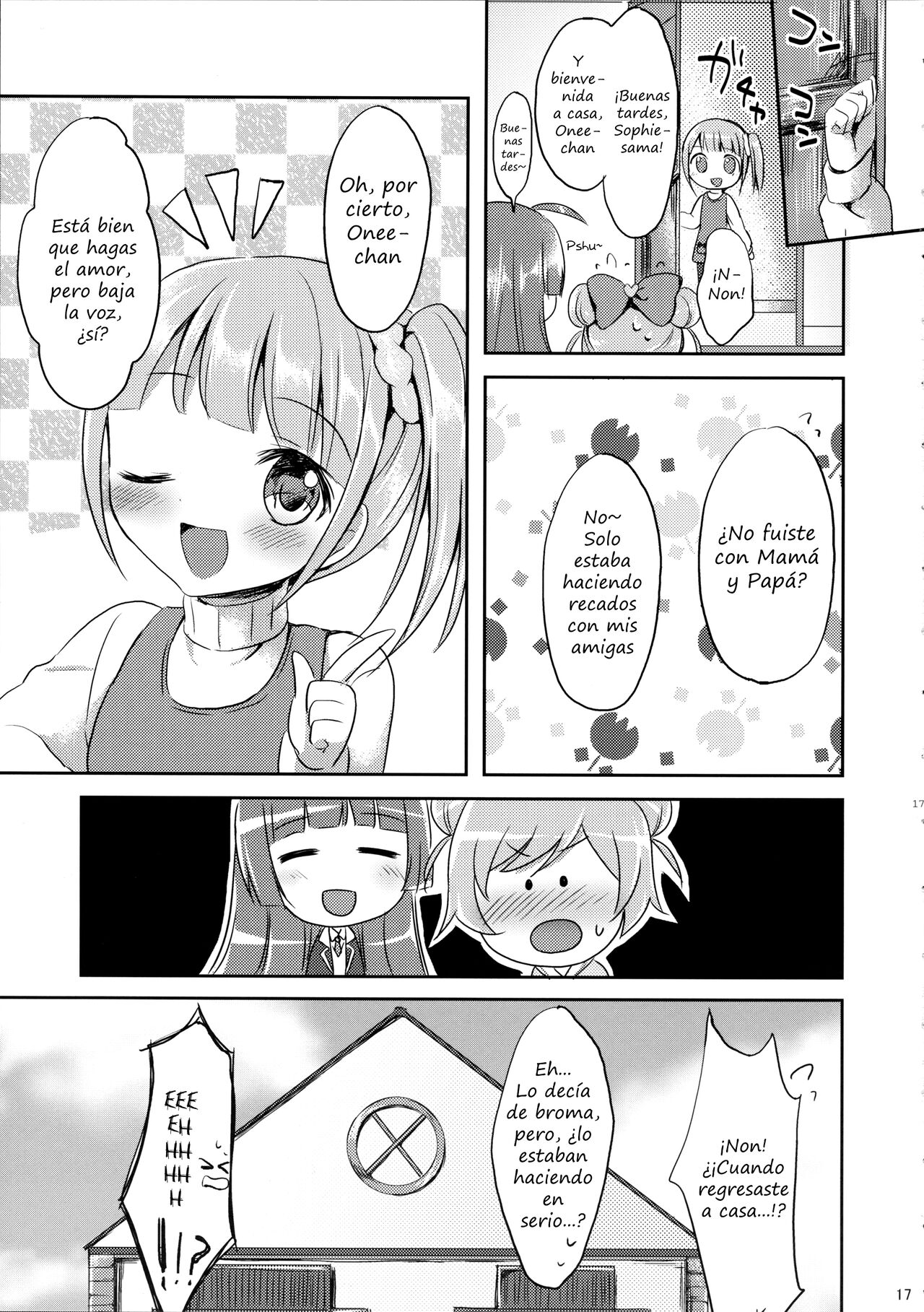 (C89) [Jagabata (Oimo)] Naisho no Futarikiri (PriPara) [Spanish] [HishiRikka] numero di immagine  18