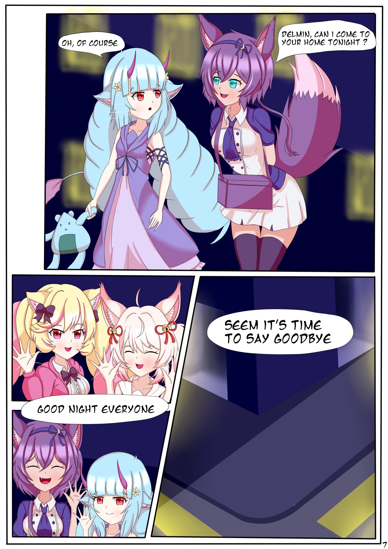 [Adeka (ADC GodGhost)] Memorable Night 2 (Show By Rock!! Mashumairesh!!) [English] 画像番号 8