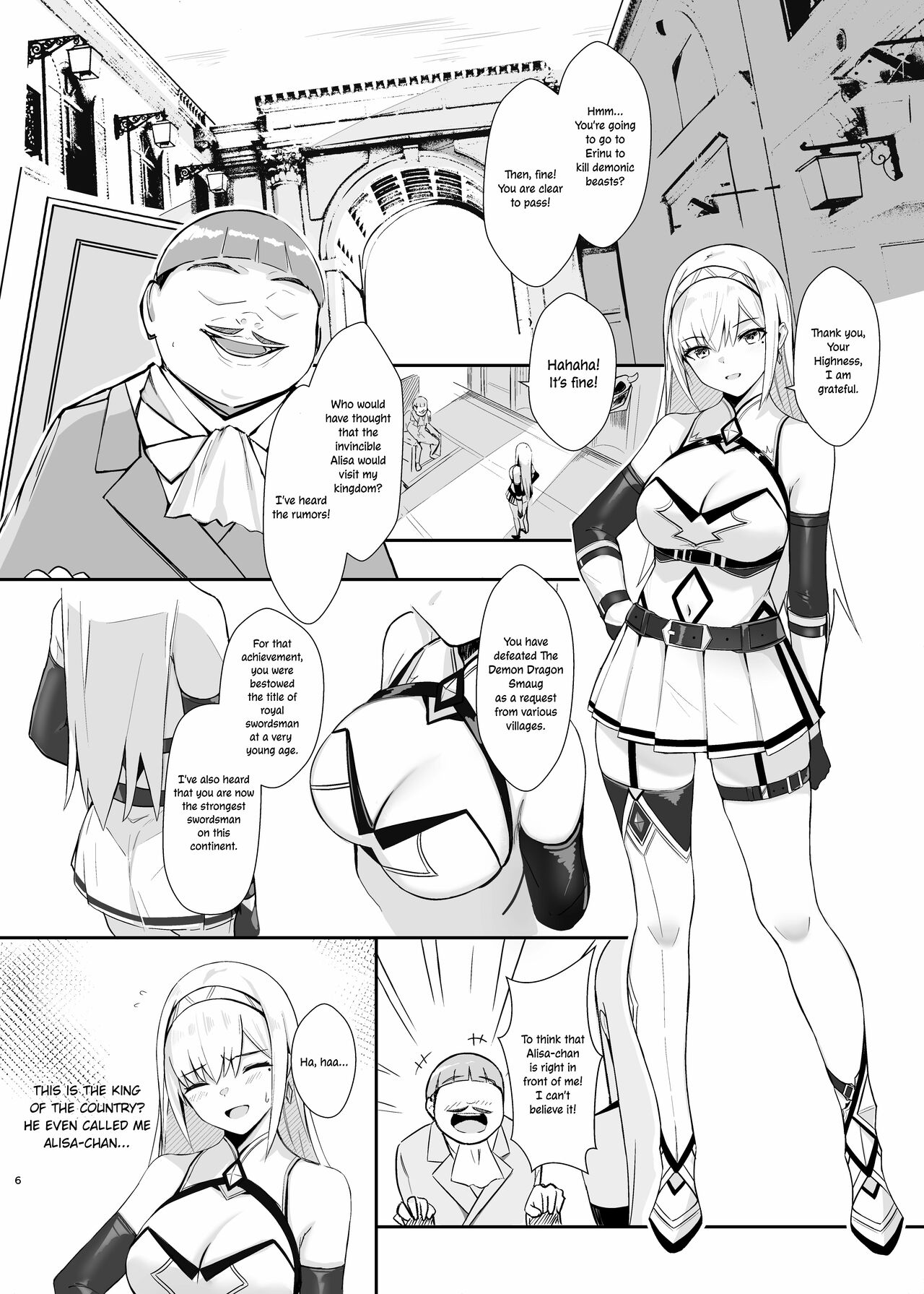 [HoneyRoad (Bee Doushi)] ALISA -Donyoku na Ou no Wana- | ALISA -The Greedy King's Trap- [English] [ConTL] [Digital] image number 6