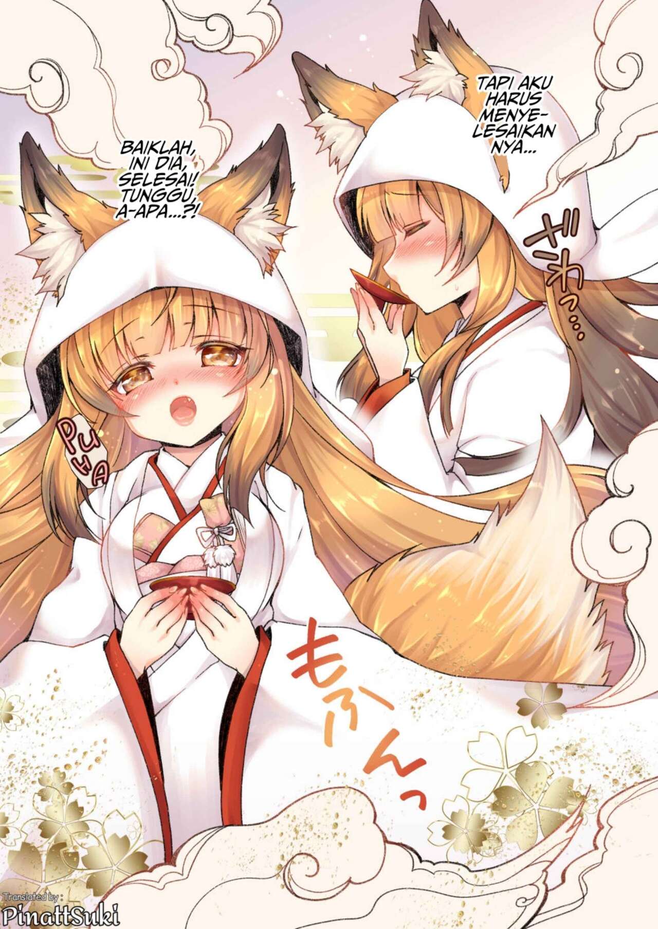 [TSF no F (Yotsuba Chika)] Kitsune e Yomeiri [Indonesian] [PinattSuki] numero di immagine  9