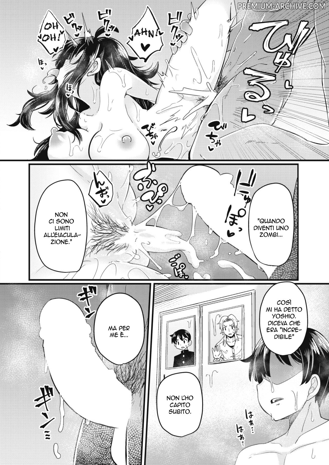 [Suzunomoku] Dopyu-Dopyu of The Dead Kouhen | Parassita Mortale (WEEKLY Kairakuten 2021 No.47) [Italian] image number 6