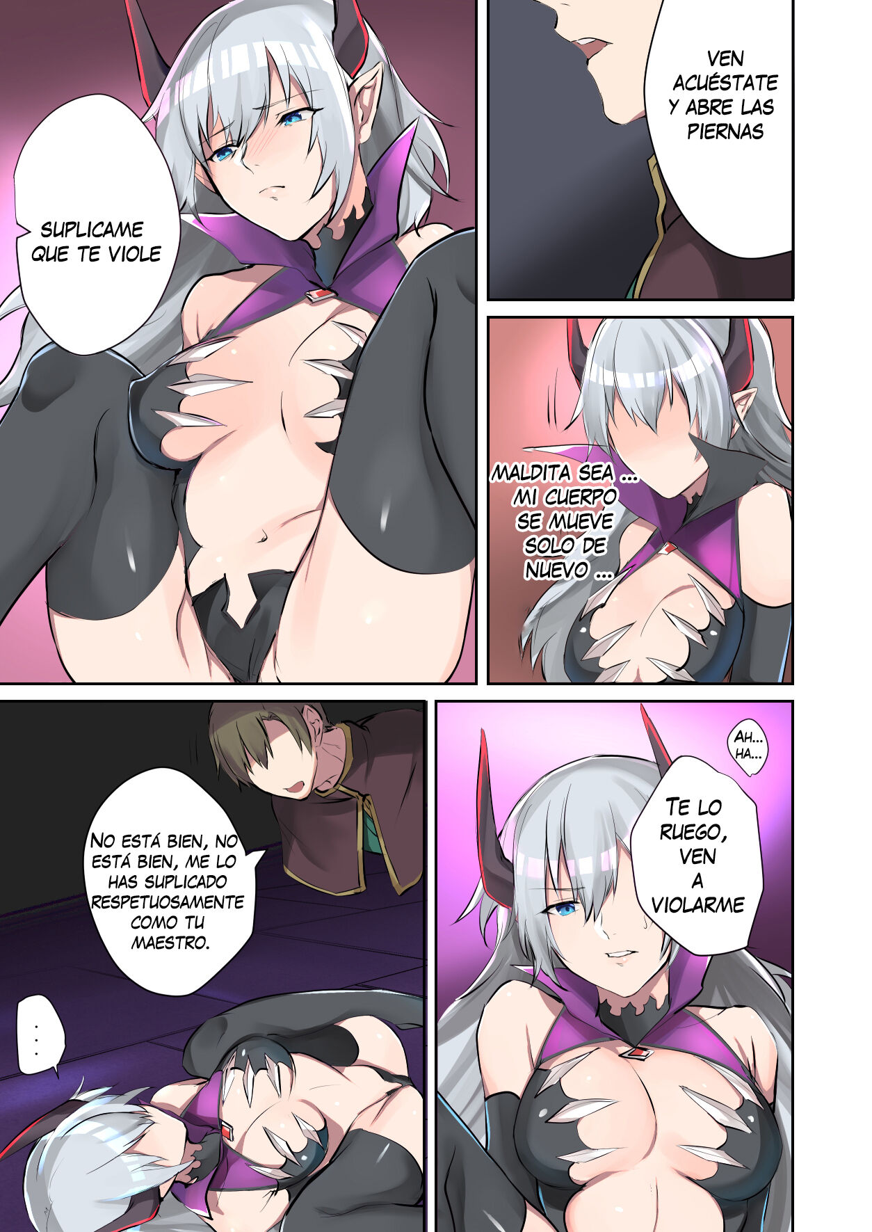 [TSF no F (Mugen no Sudadokei)] (TS Akuochi) Inma Abrahel Koutan (TSF no F no Hon 2021 No. 3) [Spanish] [GenderBender Scans] [Digital] imagen número 14