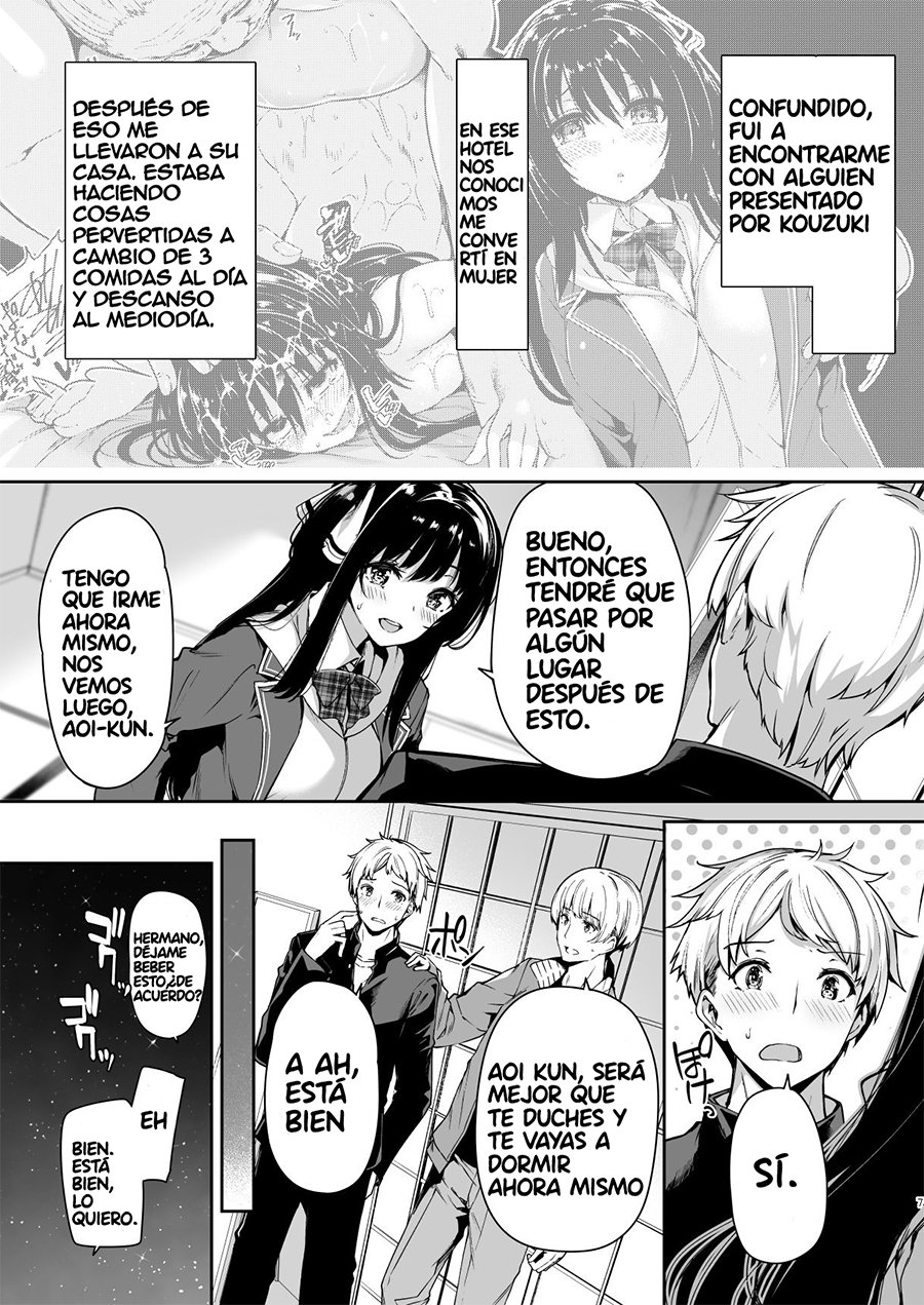 [Bottle Ship Bottler (Kazakura)] Sanshoku Hirune Tsuki TS2 [Spanish] [GenderBender Scans] [Digital] image number 6