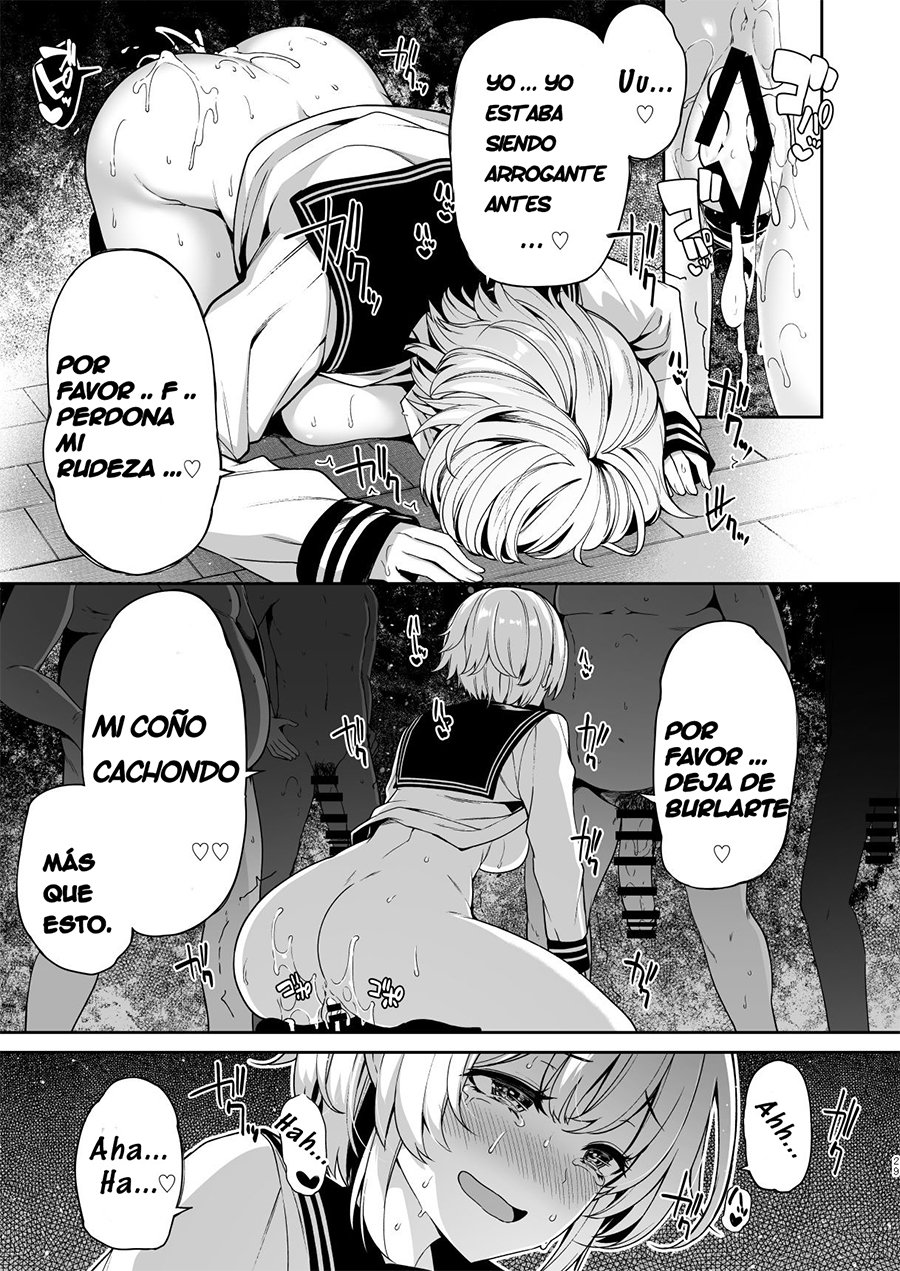 [Bottle Ship Bottler (Kazakura)] Sanshoku Hirune Tsuki TS2 [Spanish] [GenderBender Scans] [Digital] image number 28