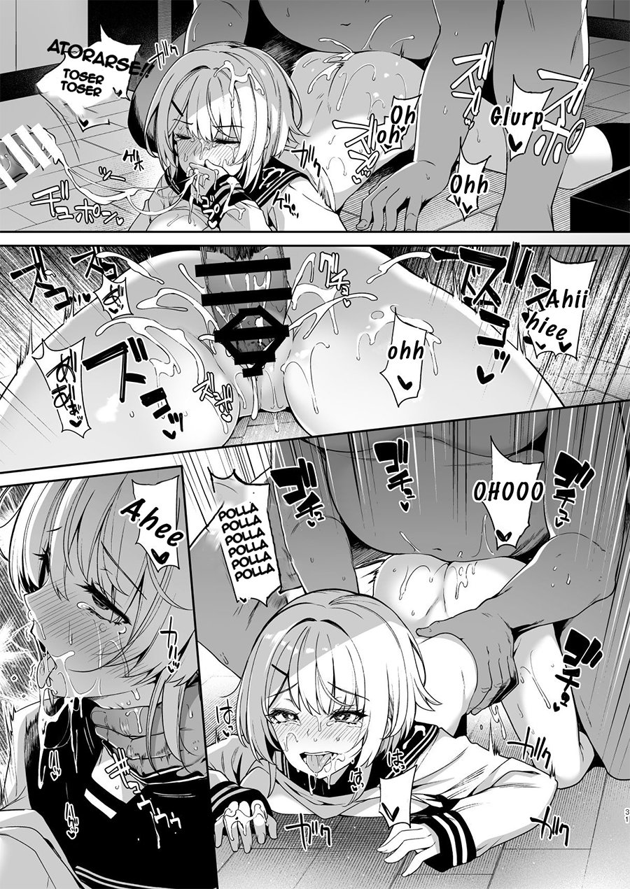 [Bottle Ship Bottler (Kazakura)] Sanshoku Hirune Tsuki TS2 [Spanish] [GenderBender Scans] [Digital] image number 30