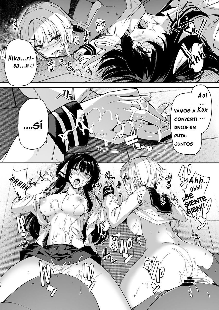 [Bottle Ship Bottler (Kazakura)] Sanshoku Hirune Tsuki TS2 [Spanish] [GenderBender Scans] [Digital] image number 31