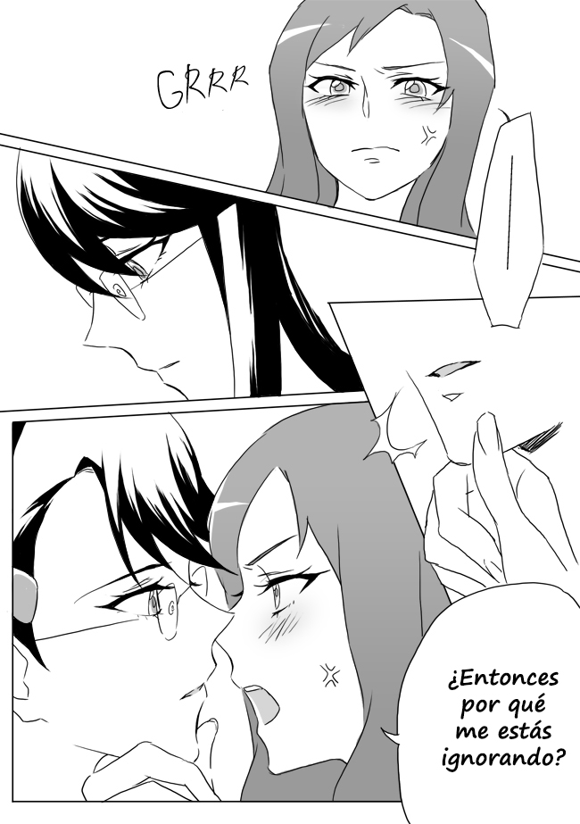 [Panmi] I Fantasize Dangerous Love (Heartcatch Precure) [Spanish] [HishiRikka] image number 4