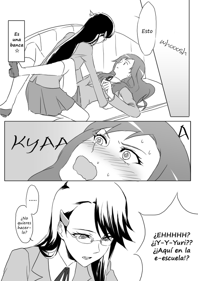 [Panmi] I Fantasize Dangerous Love (Heartcatch Precure) [Spanish] [HishiRikka] image number 7