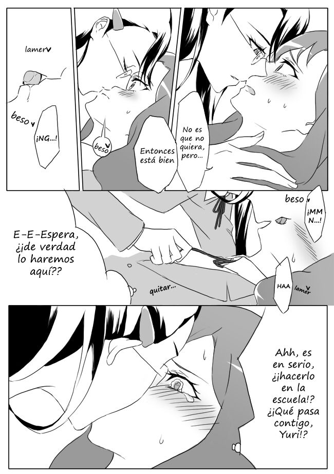 [Panmi] I Fantasize Dangerous Love (Heartcatch Precure) [Spanish] [HishiRikka] image number 8