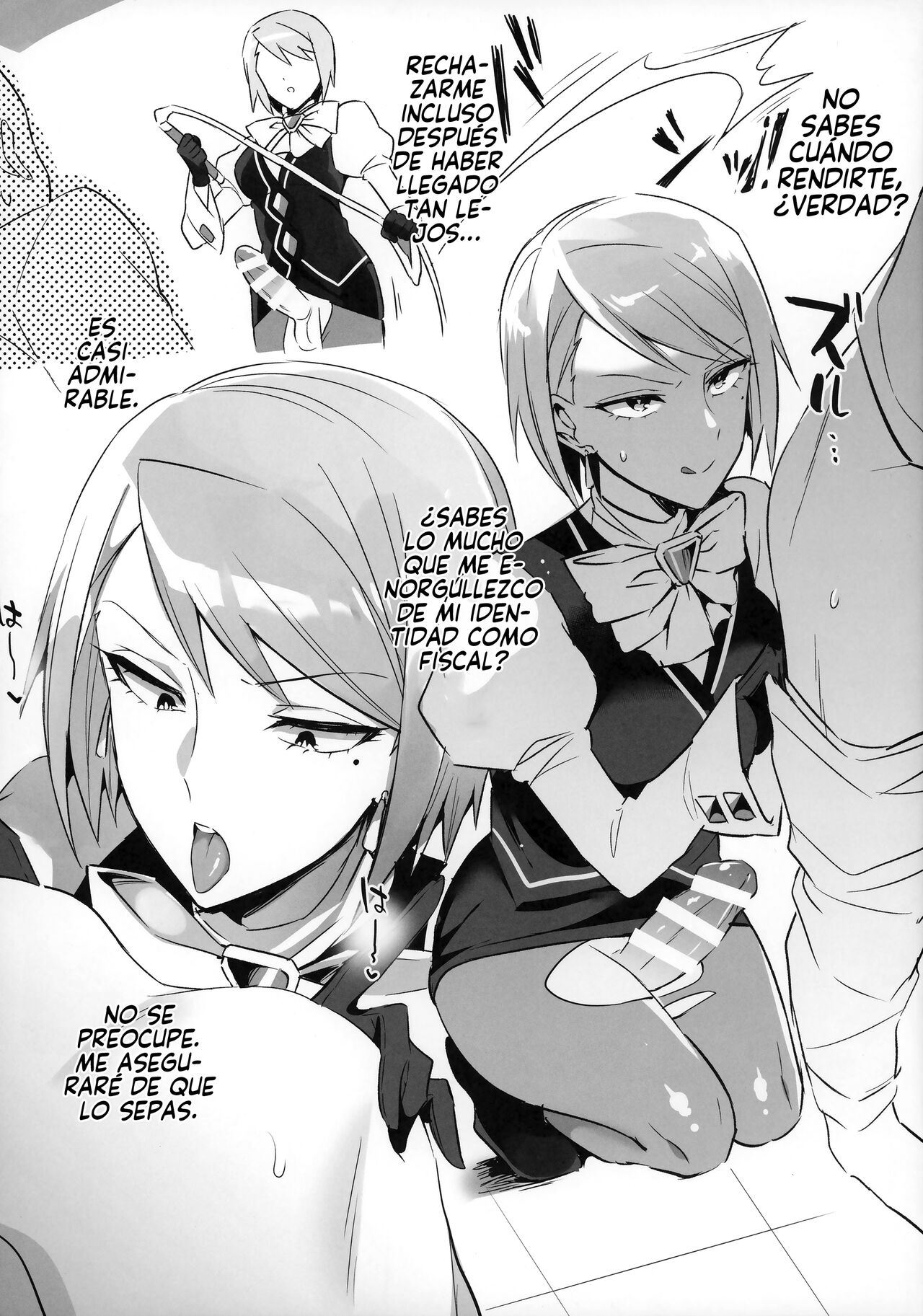 (C99) [Messzylinder (Yuma)] Futanari Mei-Chan Ni Horaretai Hitomuke Hon | Un libro para personas que quieren que una futanari Franziska se la meta. (Ace Attorney) [Español] [Bokugen & HGnF] numero di immagine  5