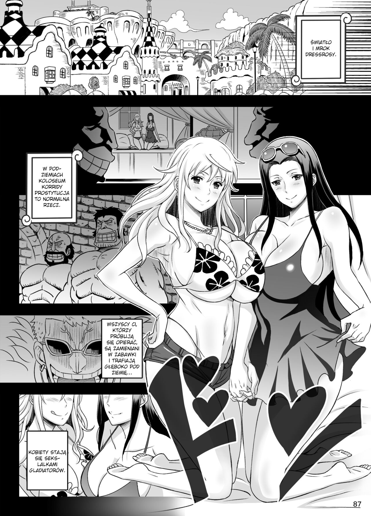 [Diogenes Club (Haikawa Hemlen)] Rakuen Onna Kaizoku Soushuuhen ~GOLD~ - Woman Pirate in Paradise | Piratki w raju (One Piece) [Polish] [Digital] [Incomplete] 이미지 번호 3