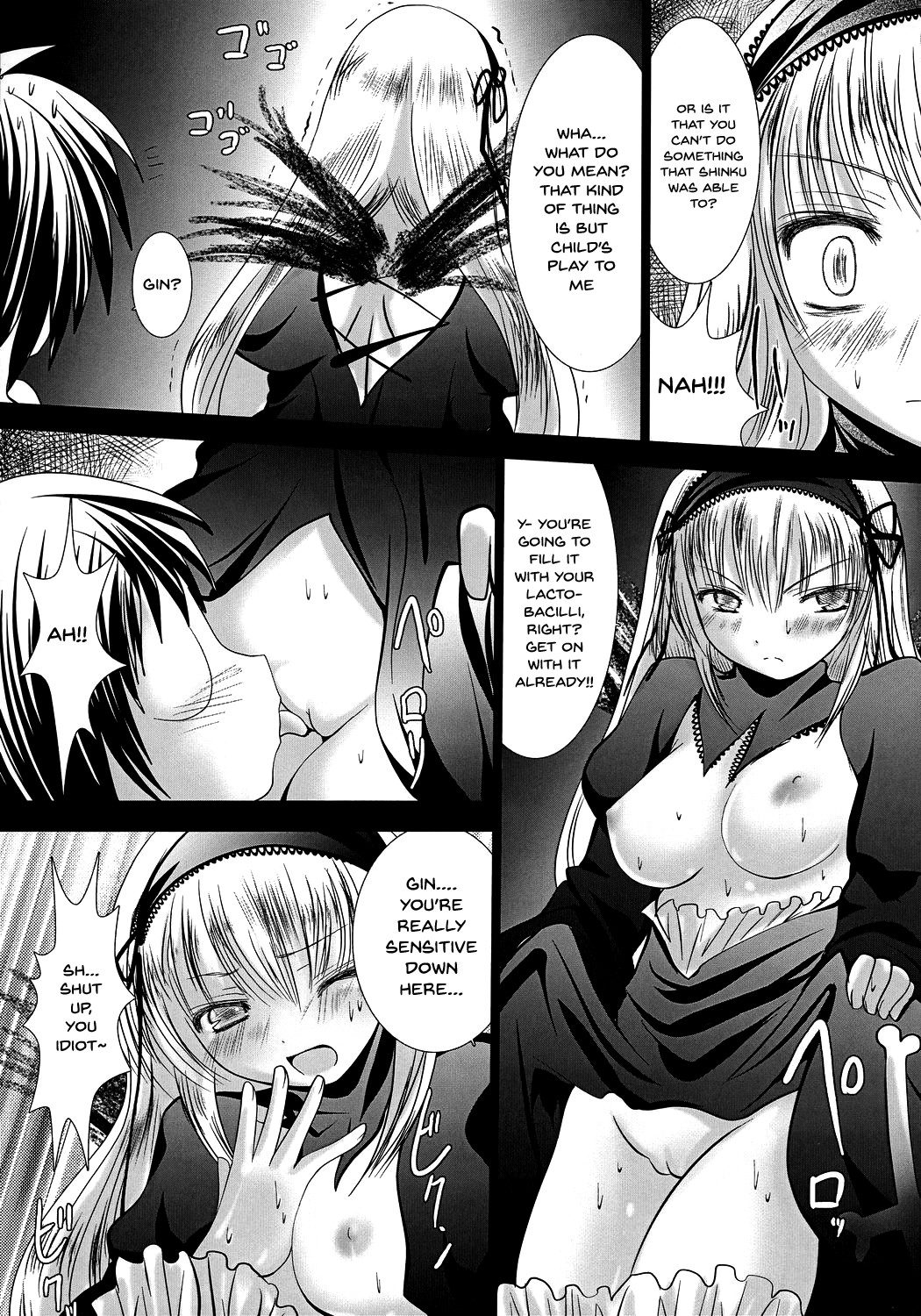 (SUPER16) [Kaitsushin (Namamo Nanase)] Gin-sama Haramase | Get Me Pregnant Gin-sama (Rozen Maiden) [English] {Doujins.com} 이미지 번호 8