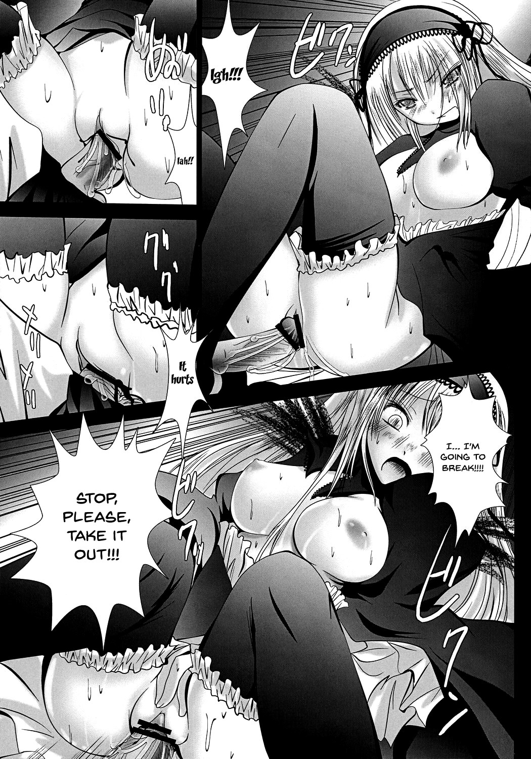 (SUPER16) [Kaitsushin (Namamo Nanase)] Gin-sama Haramase | Get Me Pregnant Gin-sama (Rozen Maiden) [English] {Doujins.com} 이미지 번호 12