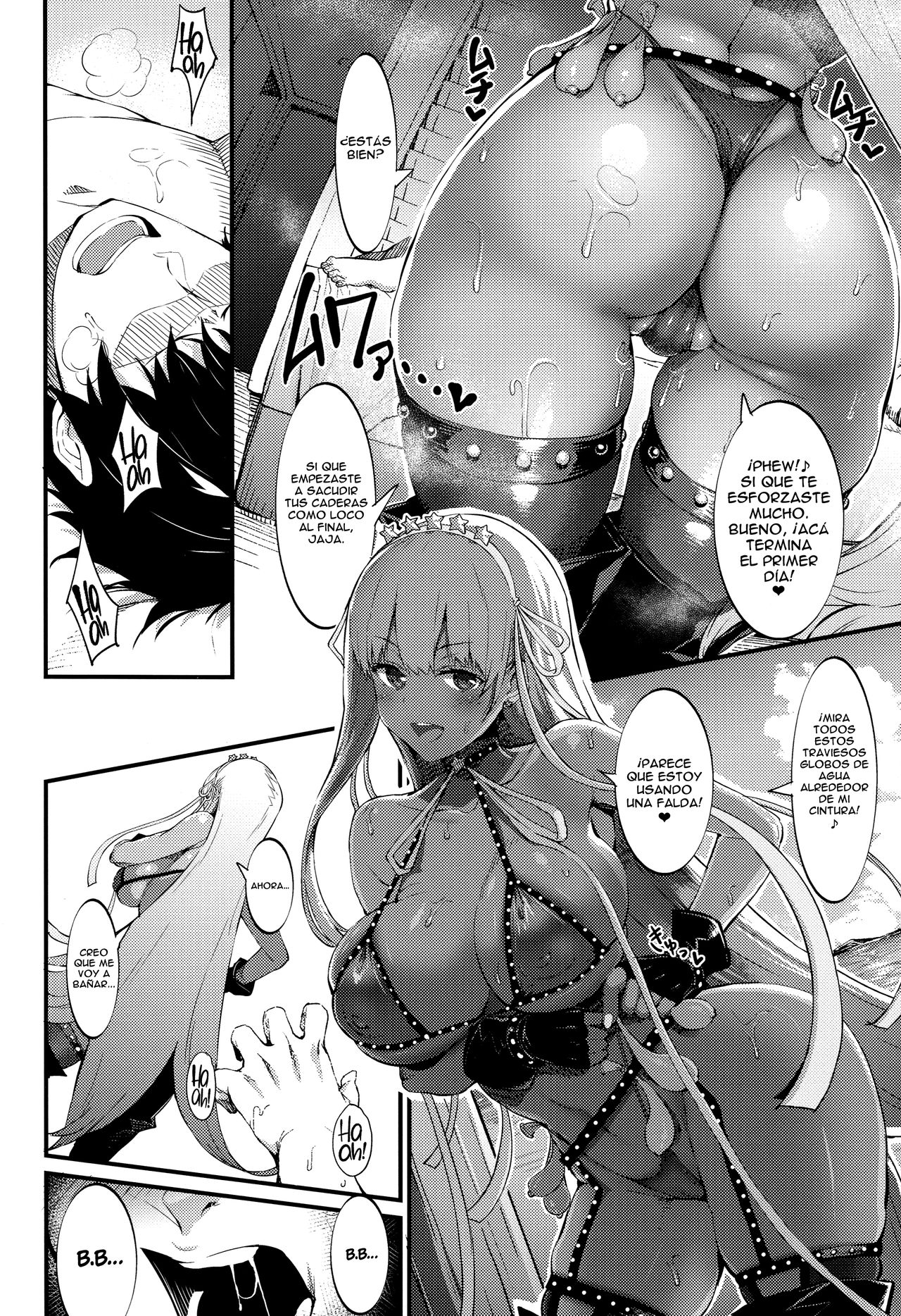 (C96) [Selvage Fisheries (Uo Denim)] Kagirinaku Toumei ni Chikai B.B - Almost Transparent B,B (Fate/Grand Order) [Spanish] [HentaIsLife Scans] numero di immagine  17