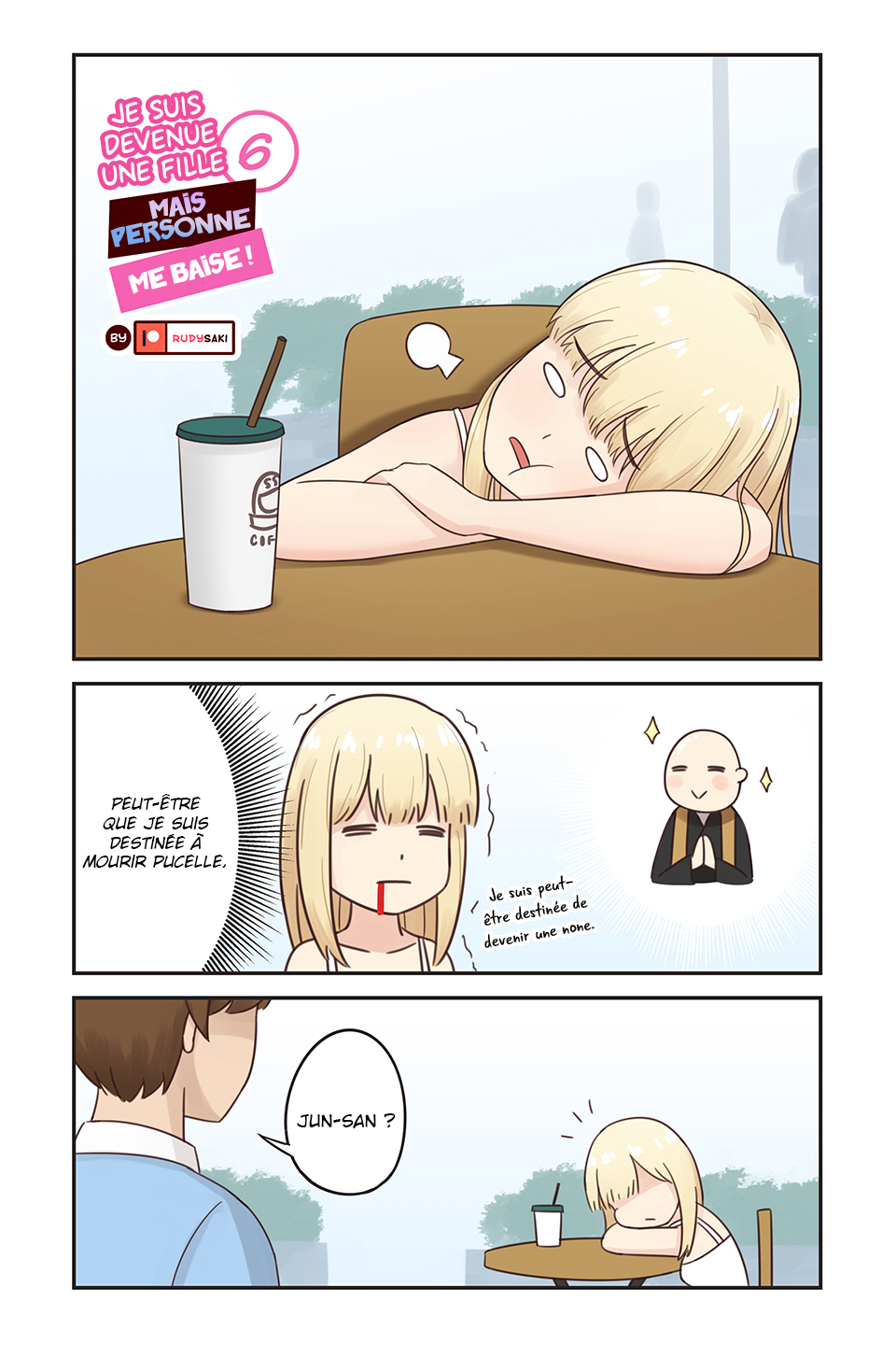 [RudySaki] Je suis devenue une fille mais personne me baise ! #6 [La Sainte Perv'] image number 1