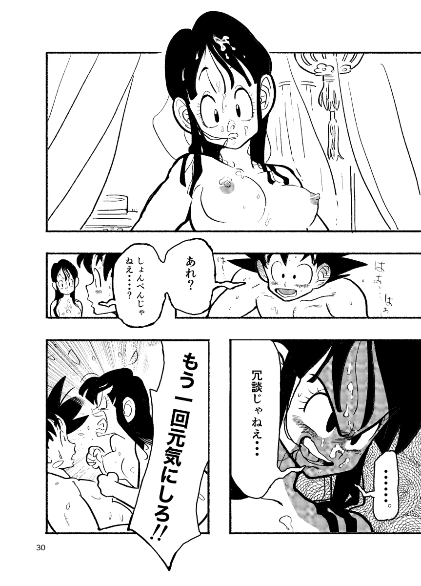 [@HeeeyeeeH] Dragon Ball Fanbook GokuxChihci image number 28