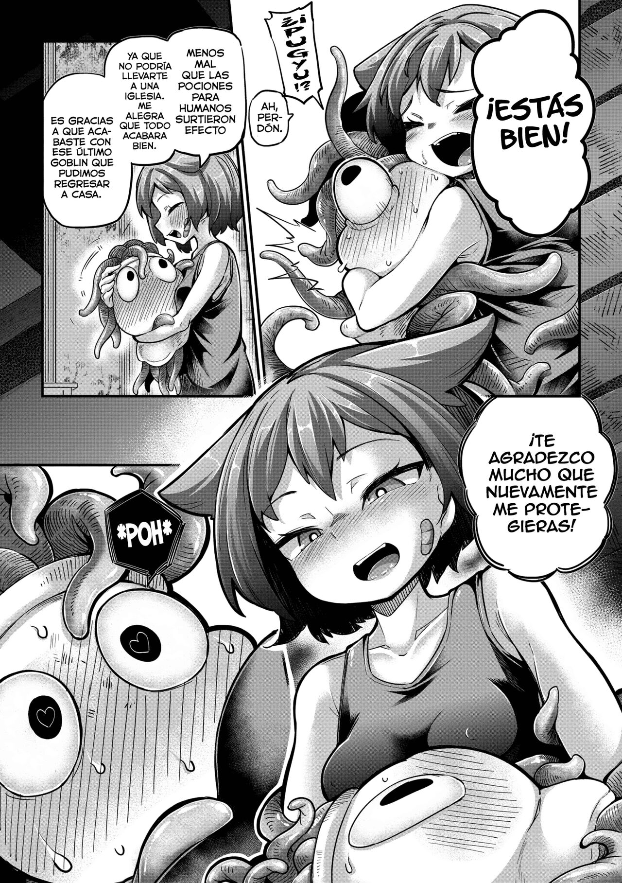 [Okuva] Senshi-chan to Shokushu-kun Capítulo 02 (Comic Gaira Vol.12) [Spanish] [Lolbooru Scan] image number 9