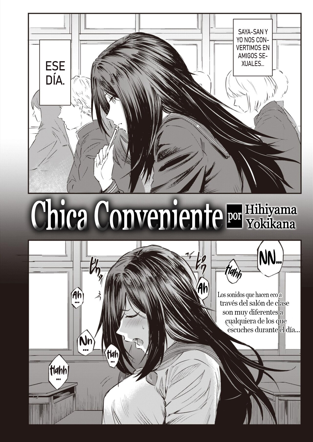 [Hihiyama Yokikana] Tsugou no Ii Hito | Chica Conveniente (WEEKLY Kairakuten 2022 No.41) [Spanish] [Anime no Mansebia] [スペイン翻訳] изображение № 4