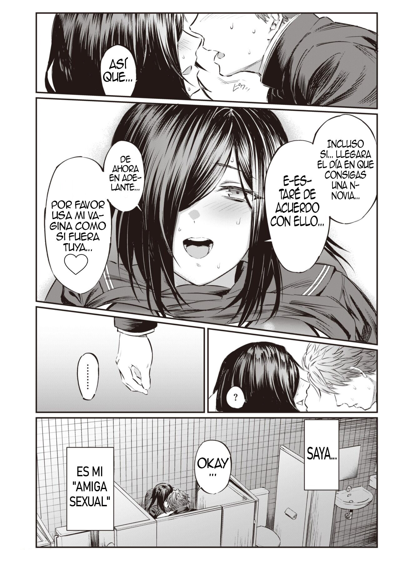 [Hihiyama Yokikana] Tsugou no Ii Hito | Chica Conveniente (WEEKLY Kairakuten 2022 No.41) [Spanish] [Anime no Mansebia] [スペイン翻訳] изображение № 24