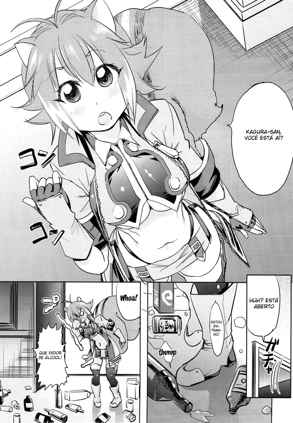 (C87) [Kinoko no karutei-nu (Tamura Shimeji, Shiro Sauce)] Yoidore Makoto-tan (BLAZBLUE) [Portuguese-BR] [DiegoVPR] image number 2