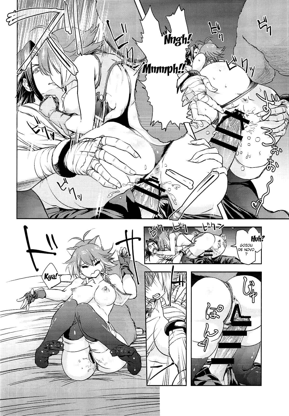 (C87) [Kinoko no karutei-nu (Tamura Shimeji, Shiro Sauce)] Yoidore Makoto-tan (BLAZBLUE) [Portuguese-BR] [DiegoVPR] image number 21