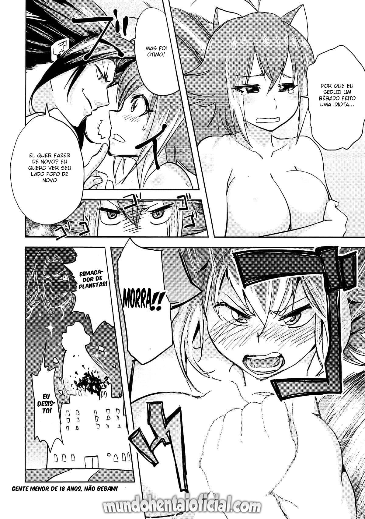 (C87) [Kinoko no karutei-nu (Tamura Shimeji, Shiro Sauce)] Yoidore Makoto-tan (BLAZBLUE) [Portuguese-BR] [DiegoVPR] image number 30