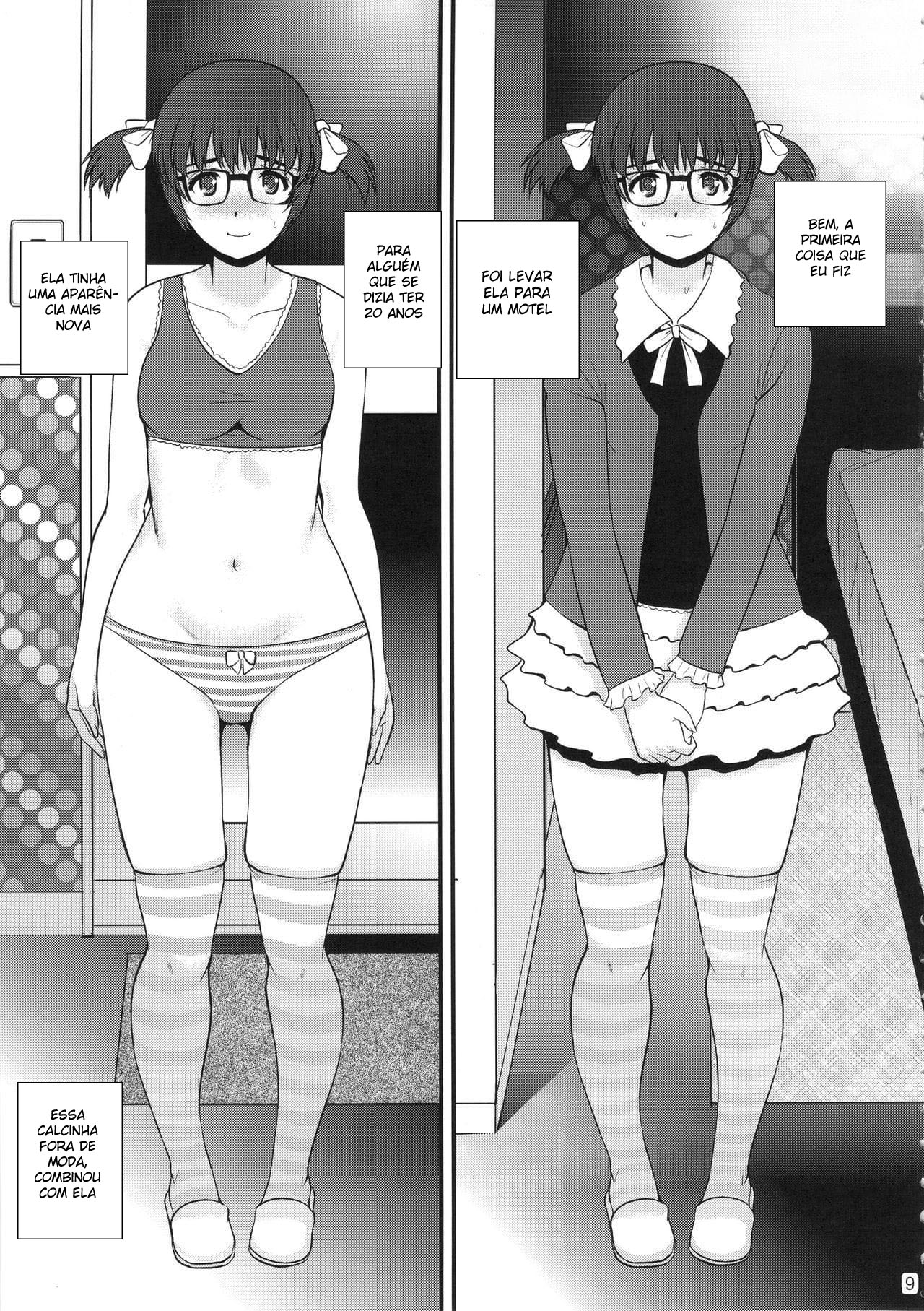 (COMIC1☆9) [Saigado (Saigado)] Jimiko Catalog | O Caso de Ayaka-chan, a Garota Otaku [Portuguese-BR] [DiegoVPR] изображение № 8