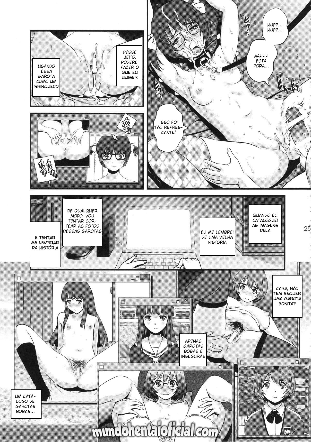 (COMIC1☆9) [Saigado (Saigado)] Jimiko Catalog | O Caso de Ayaka-chan, a Garota Otaku [Portuguese-BR] [DiegoVPR] изображение № 24