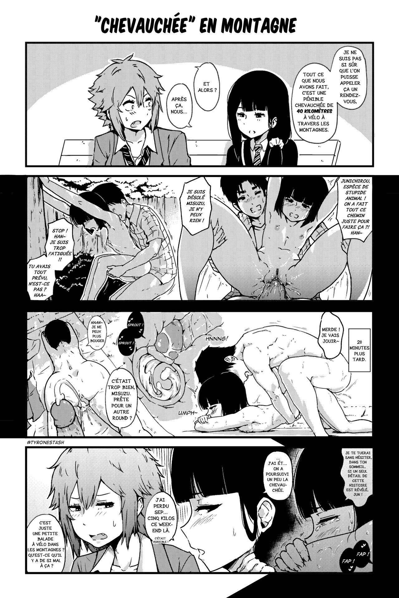 [ViperXTR, Tyrone] Tomo-chan comics (Tomo-Chan Wa Onnanoko!) [french] image number 9