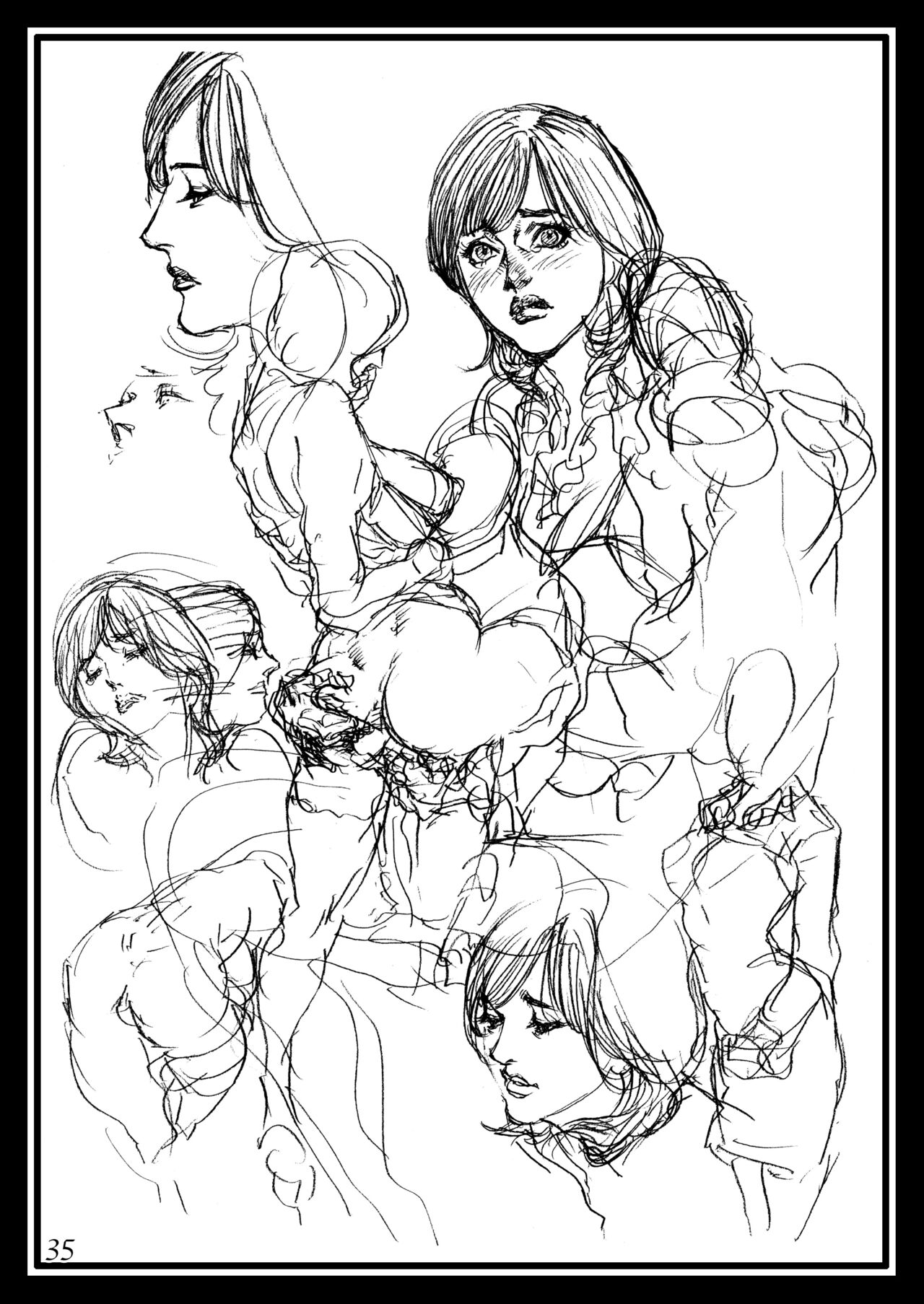 [Dennou Yamasakigumi (Izayoi Seishin)] Naname Yonjuugo-do no Ryoujoku Rough Gashuu in Boshi W Soukan 3 [Digital] 图片编号 35