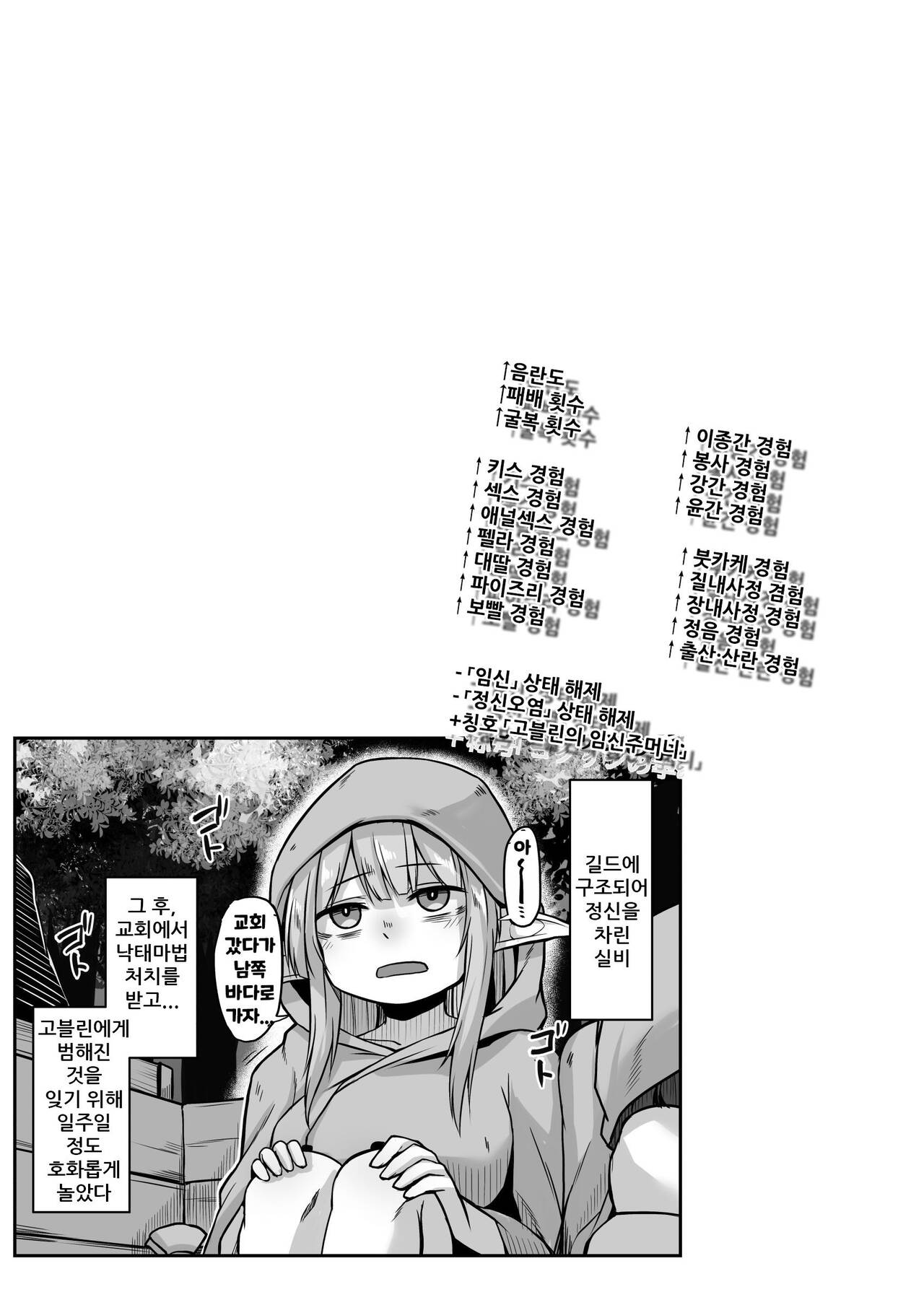 [ZIGZAG (Hirno)] ELFIN QUEST #Goblin Haiboku Hen | ELFIN QUEST # 고블린 패배 편 [korean] image number 34