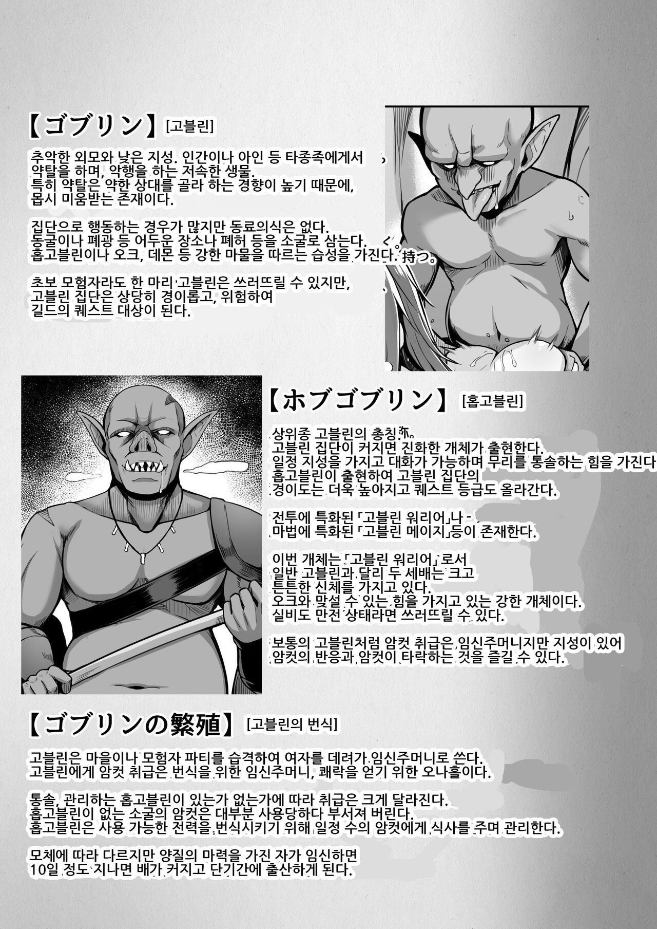 [ZIGZAG (Hirno)] ELFIN QUEST #Goblin Haiboku Hen | ELFIN QUEST # 고블린 패배 편 [korean] image number 36