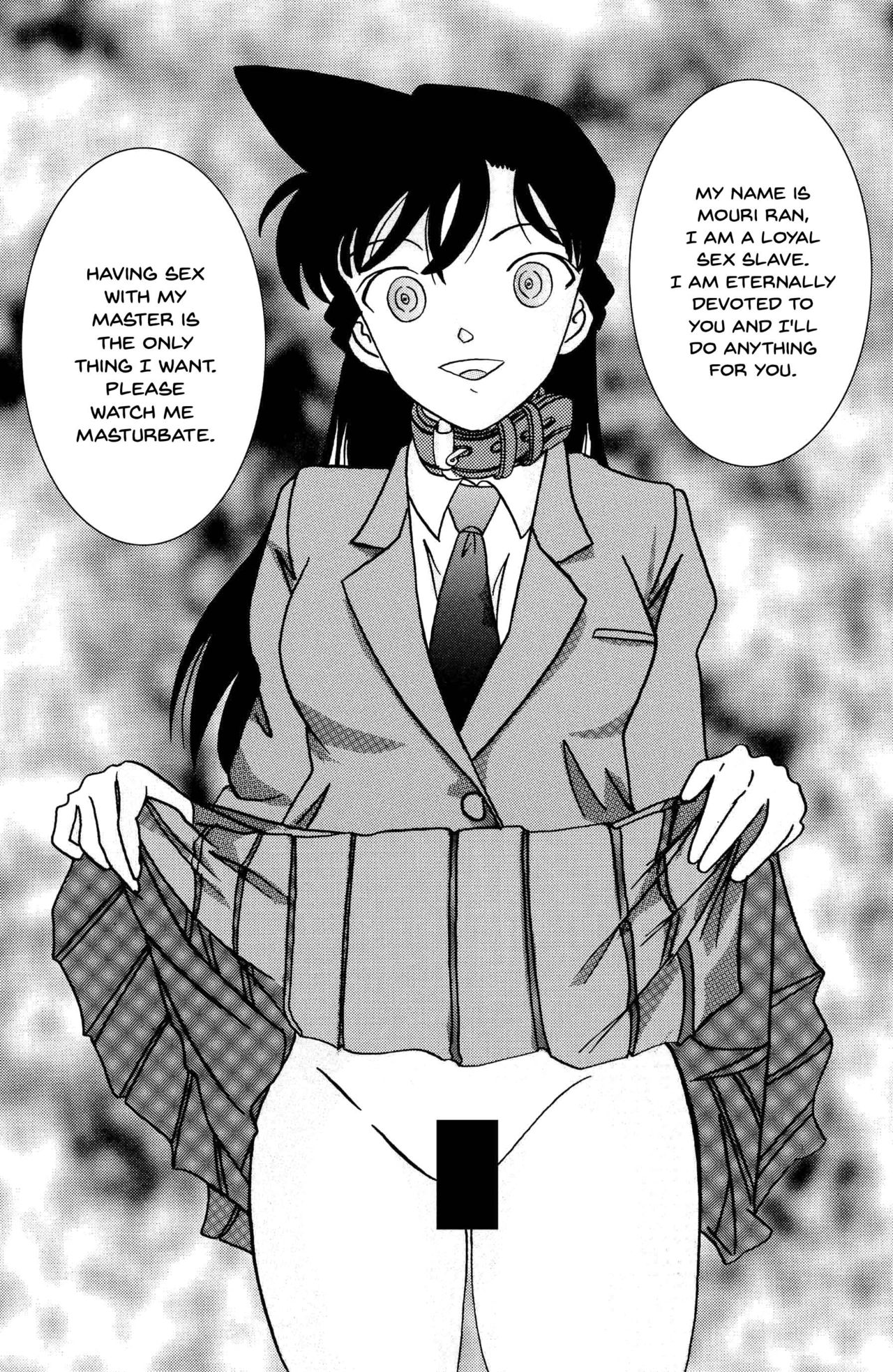 [Light Rate Port Pink] Saimin SEX Dorei -RAN- (Saimin SEX Dorei -Mesu Tonteishoku Oomori- ) (Detective Conan) [English] [Digital] image number 7