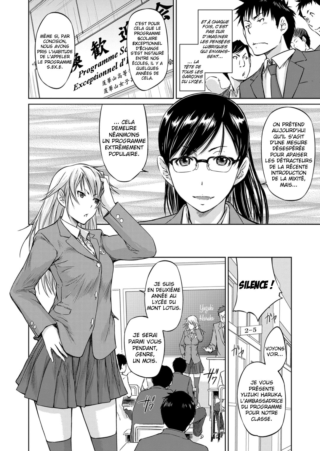 [Kisaragi Gunma] Seitou Koukan no Susume | Recommandation pour échange scolaire (COMIC ExE 14) [French] [Digital] image number 2