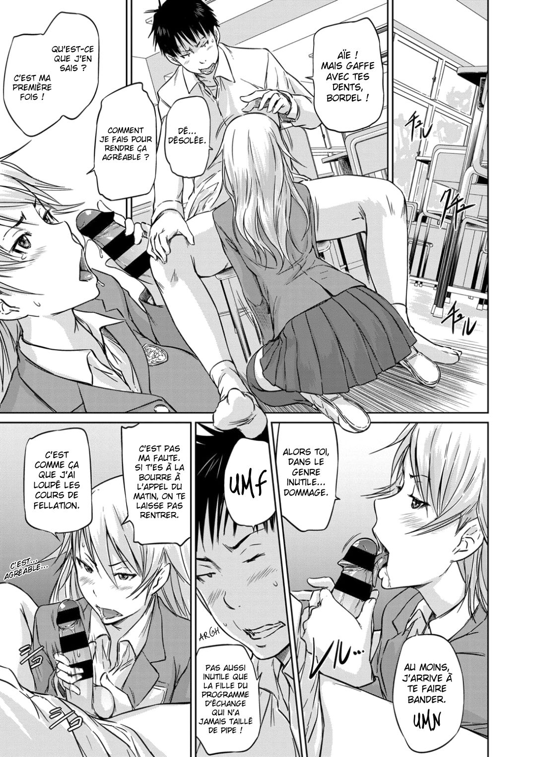 [Kisaragi Gunma] Seitou Koukan no Susume | Recommandation pour échange scolaire (COMIC ExE 14) [French] [Digital] image number 7