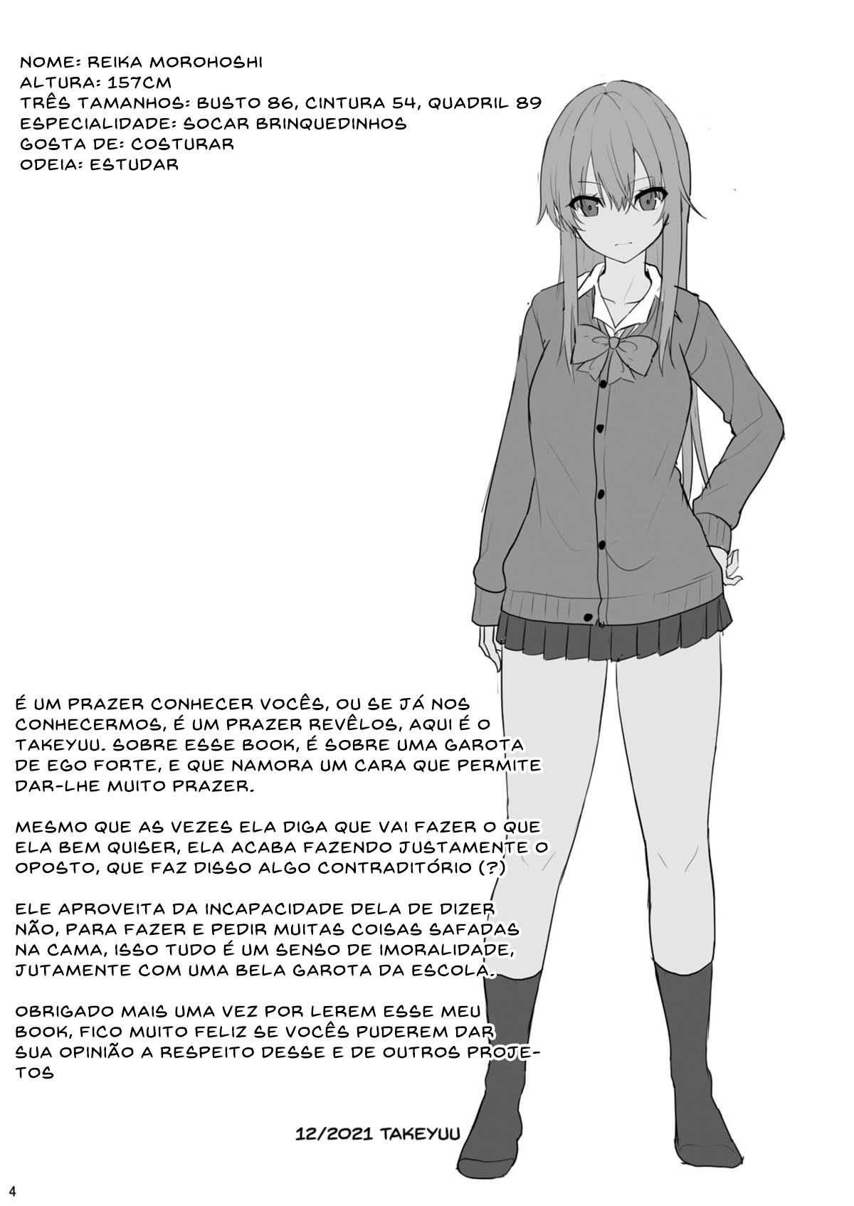 [Nekonokone (Takeyuu)] Mitame ga Kitsume na Kanojo o Kaihatsu shite Kozukuri suru made [Portuguese-BR] [DiegoVPR] [Digital] 图片编号 3