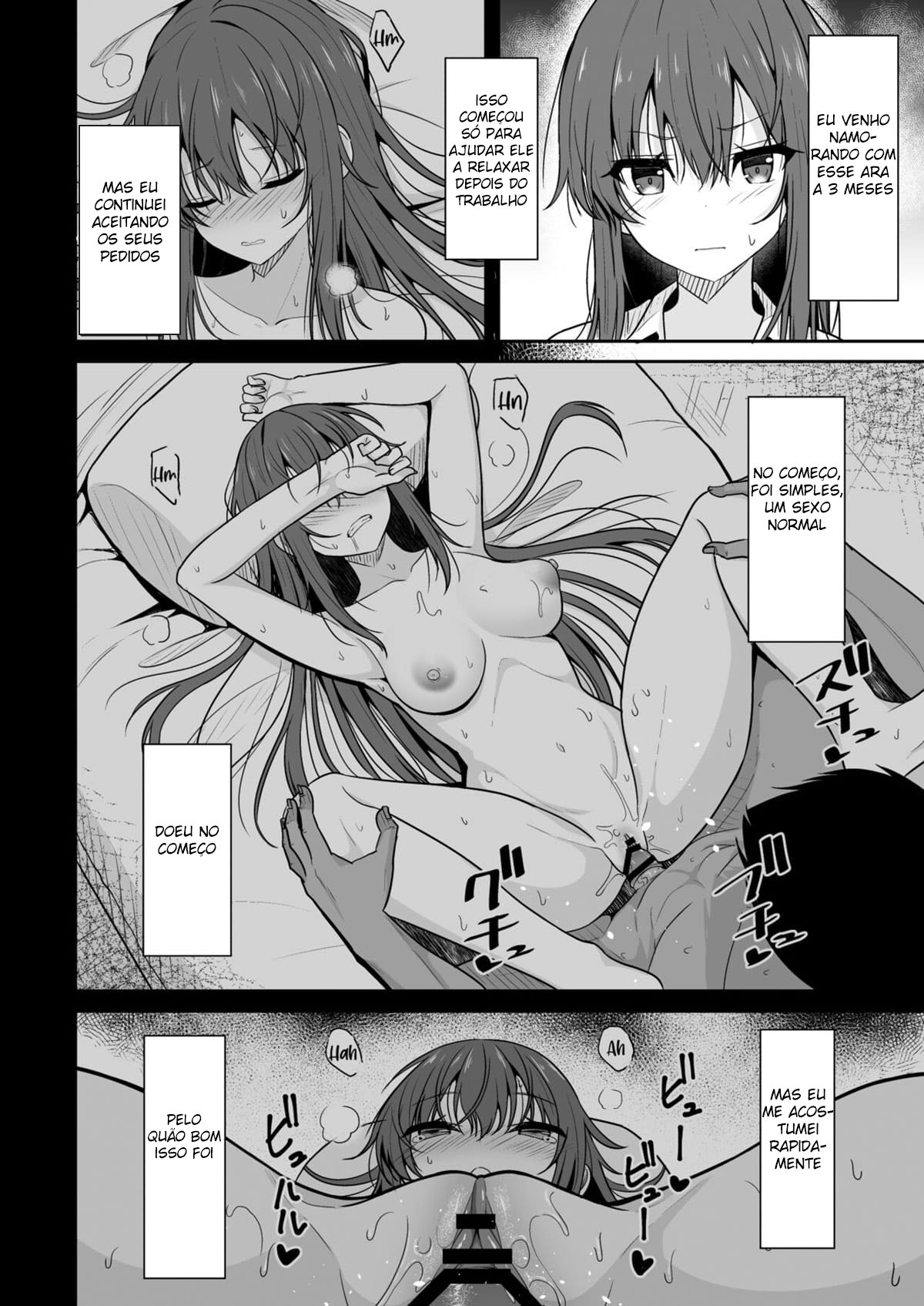 [Nekonokone (Takeyuu)] Mitame ga Kitsume na Kanojo o Kaihatsu shite Kozukuri suru made [Portuguese-BR] [DiegoVPR] [Digital] 图片编号 5