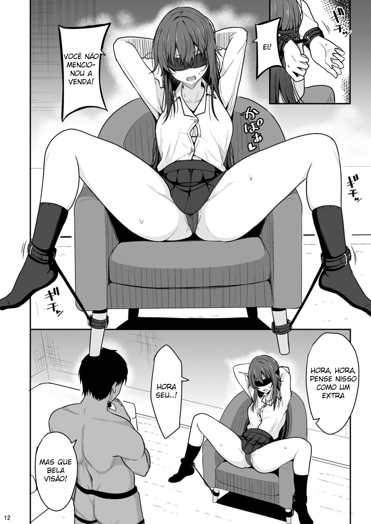 [Nekonokone (Takeyuu)] Mitame ga Kitsume na Kanojo o Kaihatsu shite Kozukuri suru made [Portuguese-BR] [DiegoVPR] [Digital] 图片编号 11