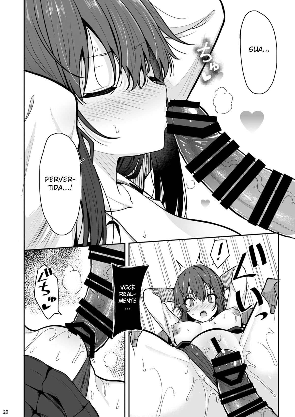 [Nekonokone (Takeyuu)] Mitame ga Kitsume na Kanojo o Kaihatsu shite Kozukuri suru made [Portuguese-BR] [DiegoVPR] [Digital] 图片编号 19