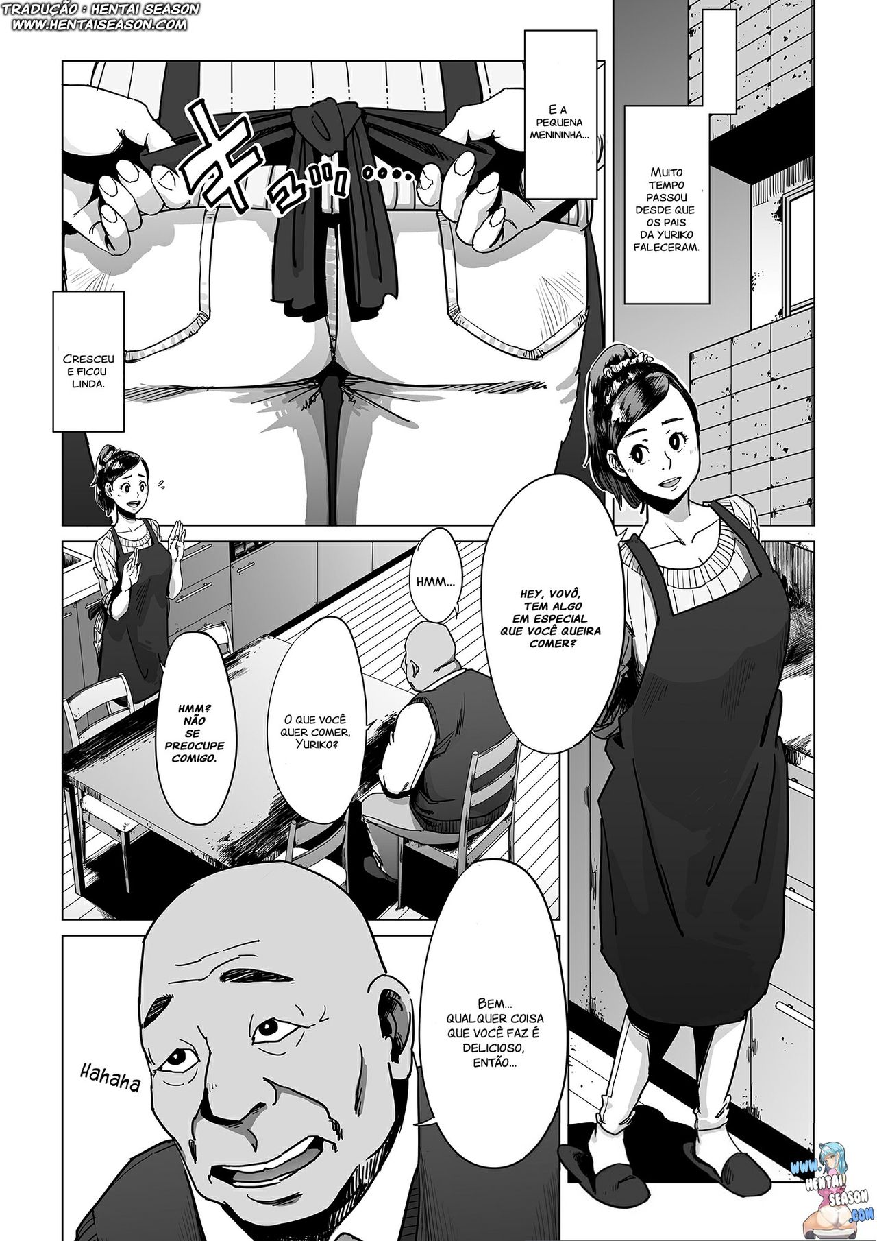 [Shioji] Sofu, Mago to Asobu [Portuguese-BR] image number 2