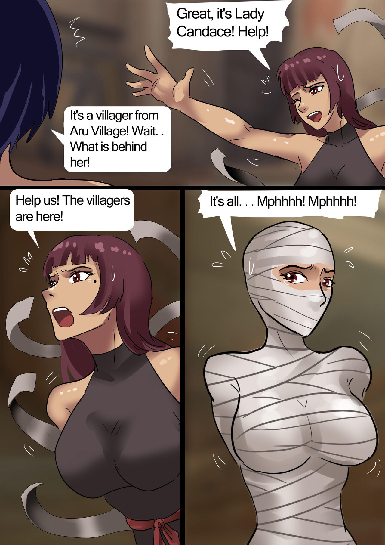 [King] Original_God_Binding_-_Candace_and_Dehya 4eme image