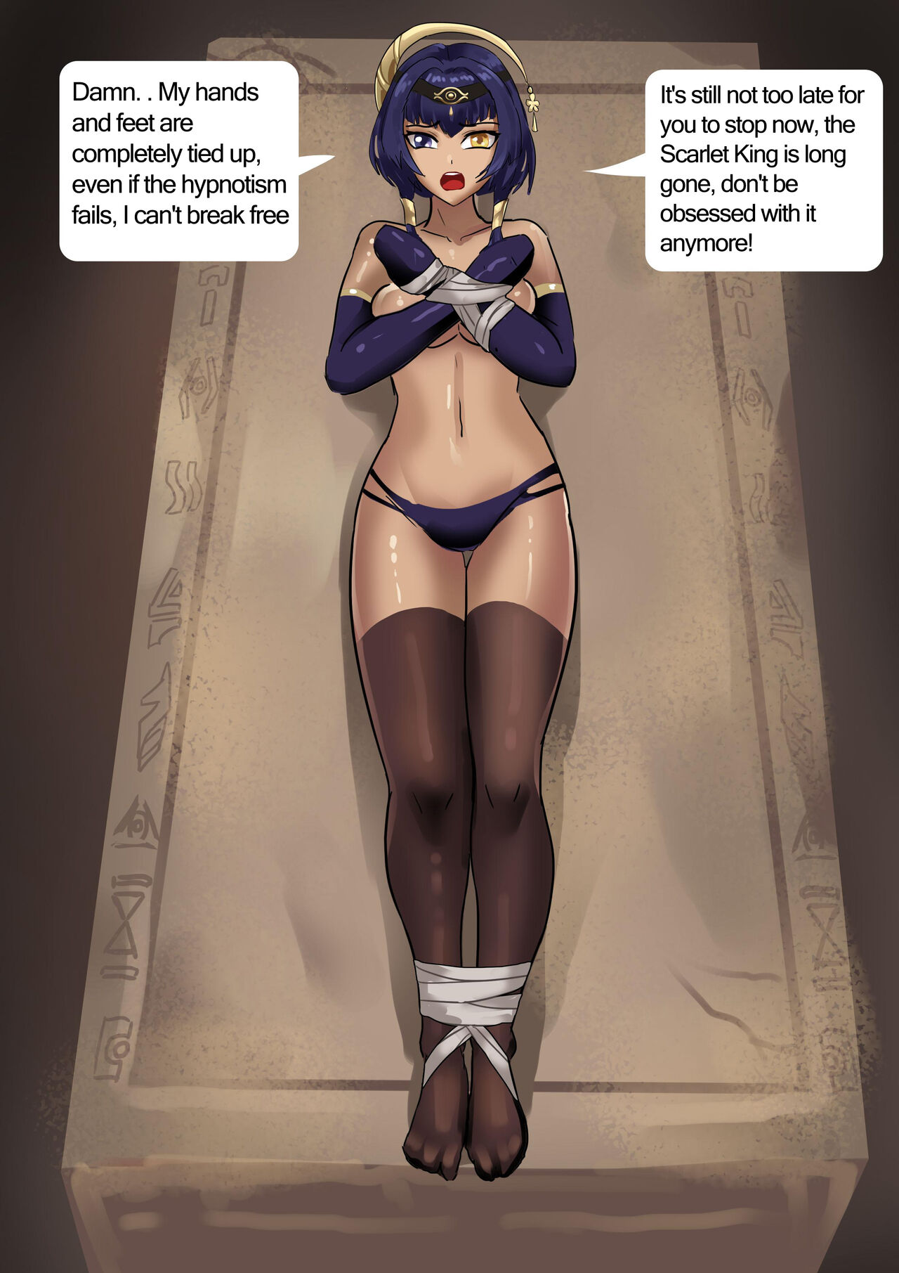 [King] Original_God_Binding_-_Candace_and_Dehya 15eme image