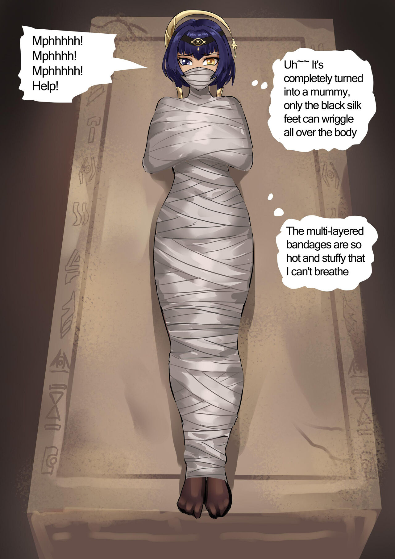 [King] Original_God_Binding_-_Candace_and_Dehya 18eme image