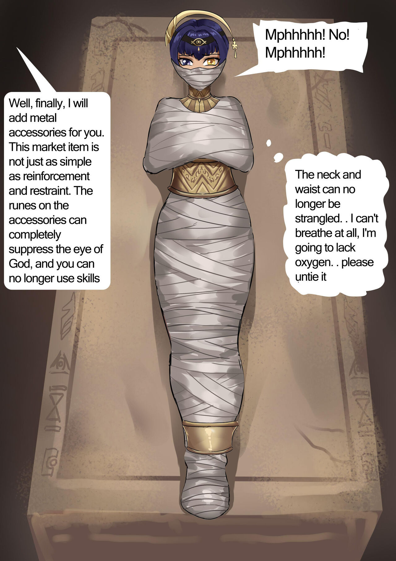 [King] Original_God_Binding_-_Candace_and_Dehya 19eme image