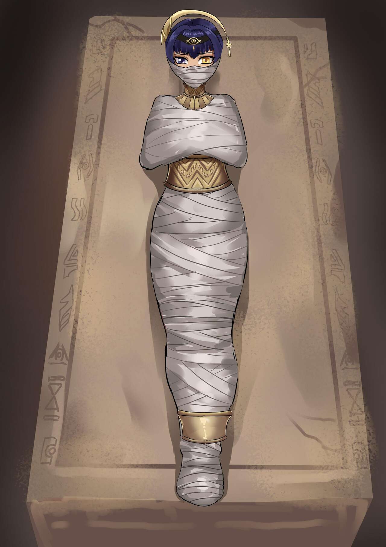 [King] Original_God_Binding_-_Candace_and_Dehya 28eme image