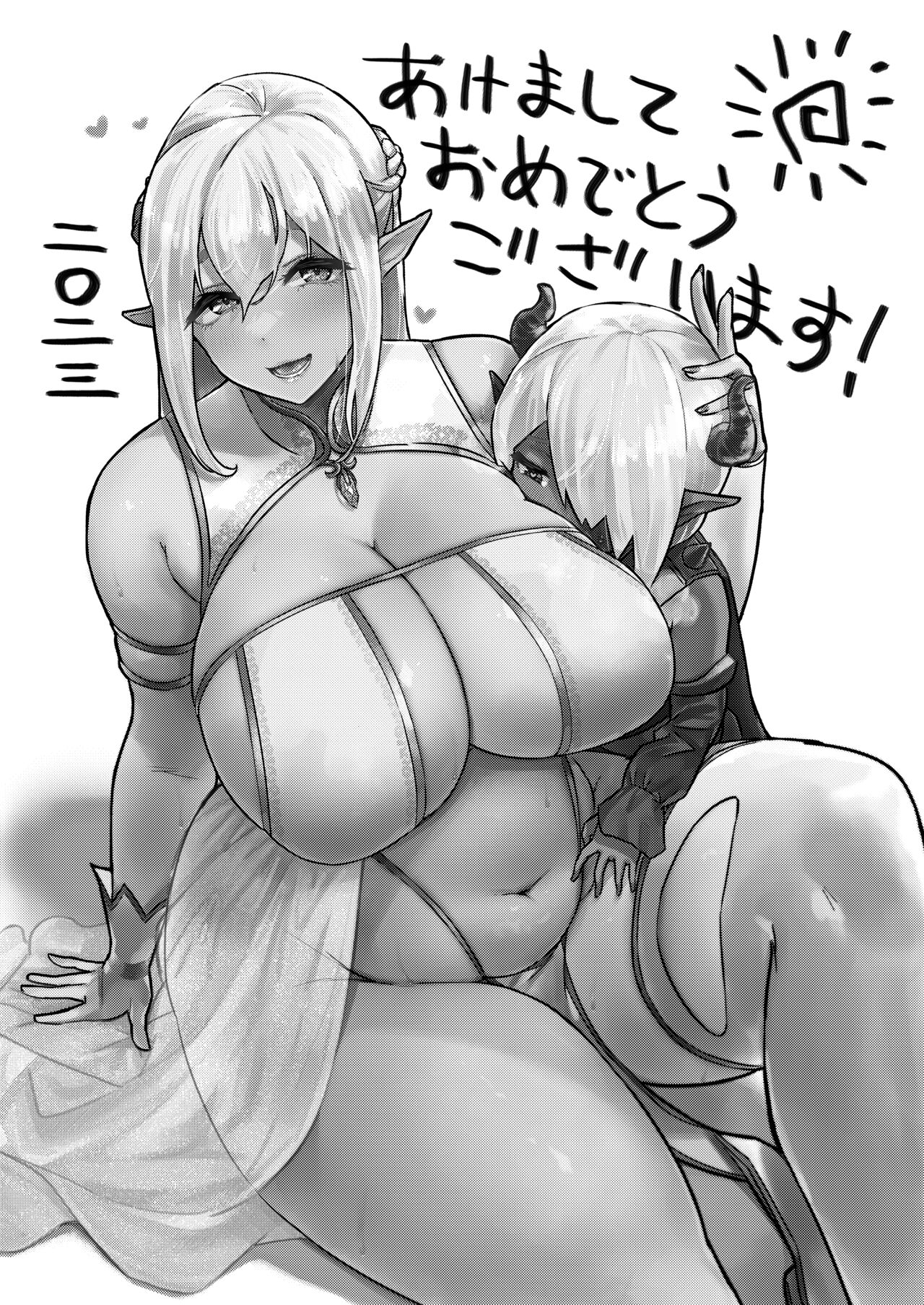 [Uniyaa (Ikinari Mojio)] Kusozako Maou wa Chou Anzangata no Mucchimuchi Elf Mama ni Makeppanashi [Chinese] [Digital] image number 37