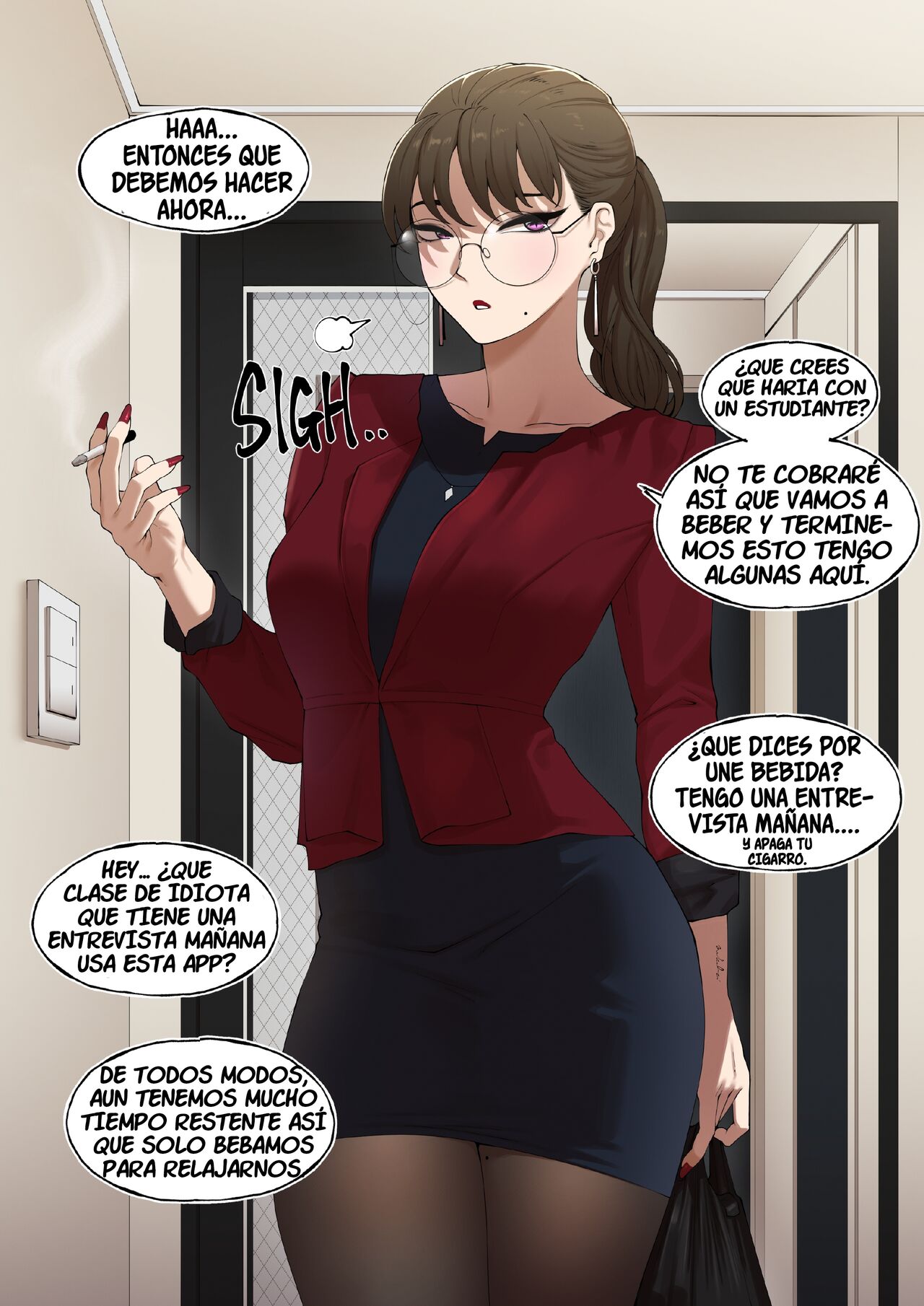 Delivery milf manga