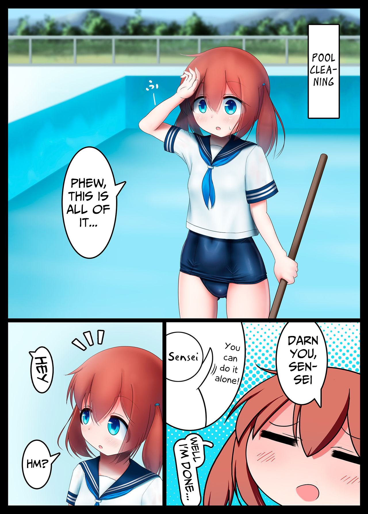 [Koniro Club (Asan)] Houkago no Taiiku Souko 2 | Gym Storage After School [English] [Mongolfier] [Digital] image number 2